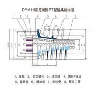DYM15固定端园PT型锚具